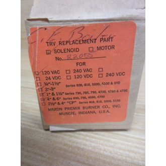 Maxon 22055 Honeywell Solenoid