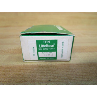 Littelfuse FLM-2 Fuse Cross Ref 486H88, FLM002 (Pack of 10)