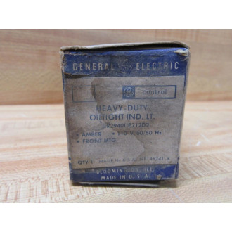 General Electric CR2940UE212D2 Pilot Light Indicator GE wAmber Cap