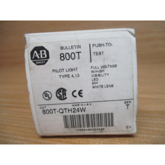 Allen Bradley 800T-QTH24W Illuminated Push Button Series T