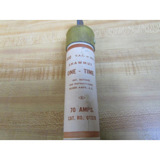 Shawmut 0TS70 70A Fuse Tested (Pack of 5)