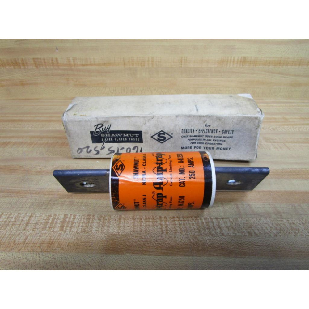 Gould Shawmut Ferraz Amp-Trap A4J250 Fuse Tested Gould Shawmut Ferraz Amp-Trap A4J250 Fuse Tested