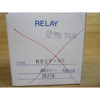 IDEC RR2P-UL-AC120V Relay RR2P-UL-120VAC (Pack of 10)
