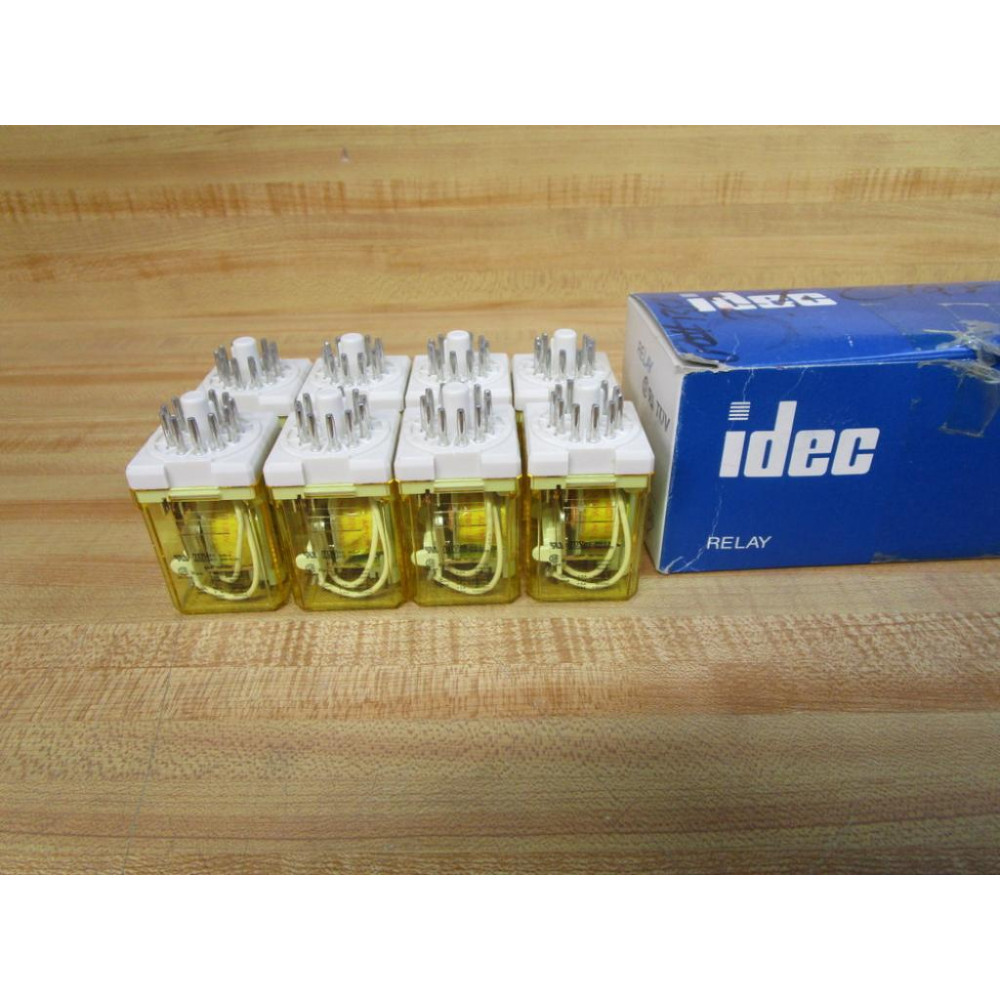 IDEC RR3PA-UL-AC120V Relay RR3PA-UL-120V AC (Pack of 8)