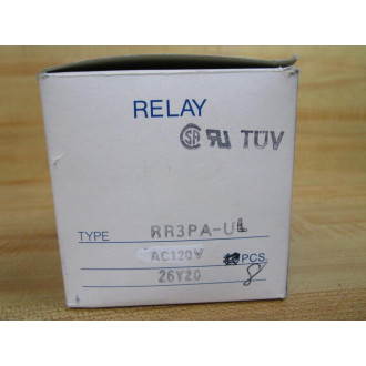 IDEC RR3PA-UL-AC120V Relay RR3PA-UL-120VAC (Pack of 8)