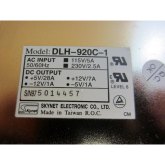 Skynet DLH-920C-1 Power Supply DLH920C1 - Used