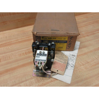Square D 8501-A0-20 Magnetic Relay 8501-AO-20 110-115V 60CY