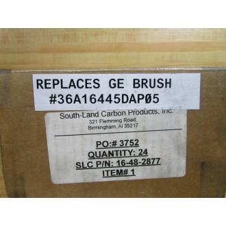 South-Land Carbon 16-48-2877 Carbon Brush 2877 (Pack of 24)