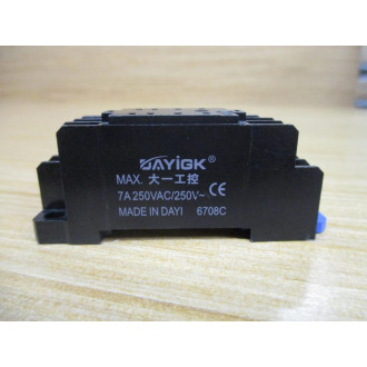 Dayigk DYF08A Baomain Relay Socket (Pack of 3) - New No Box