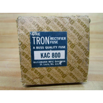 Bussmann KAC800 High Speed Semiconductor Fuse Buss Tested