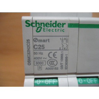 Schneider OSMC32N2C25 Telemecanique Circuit Breaker 25 AMP - New No Box