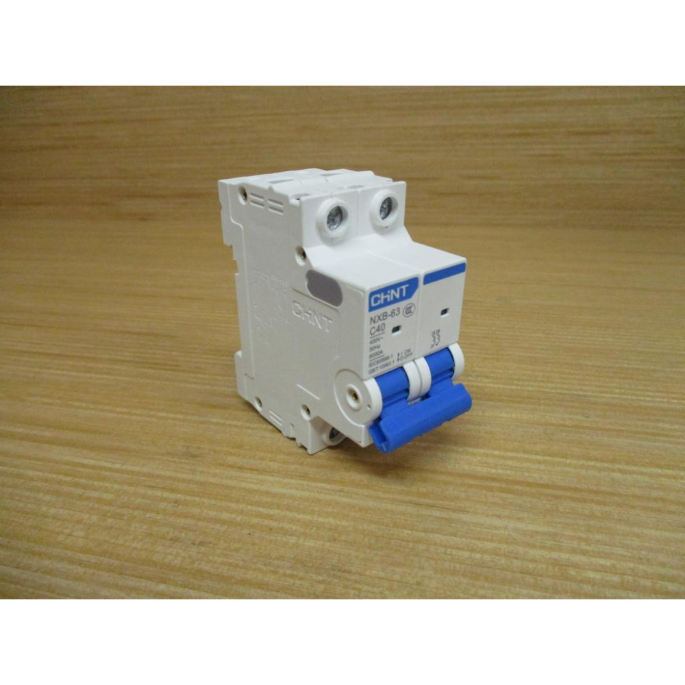 Chint NXB-63C40 Circuit Breaker 40AMP  NXB-C40-2P - New No Box