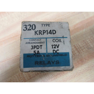 Potter & Brumfield KRP14D-12VDC Relay KRP14D12VDC