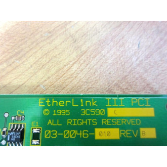 3Com 03-0046-010 EtherLink III PCI Card 3C590C - New No Box