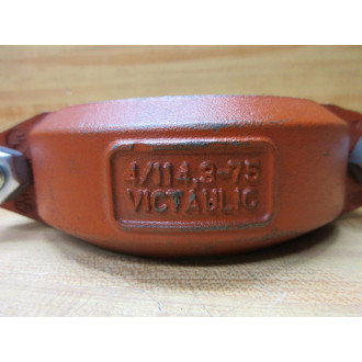 Victaulic 4114.3-75 Pipe Coupling 4" 4114375 - New No Box