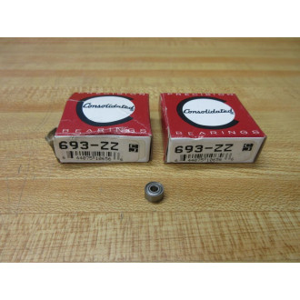 Consolidated Bearings 693-ZZ Ball Bearing 693ZZ