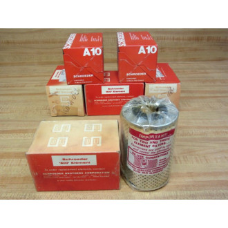 Schroeder A10 Filter (Pack of 6)