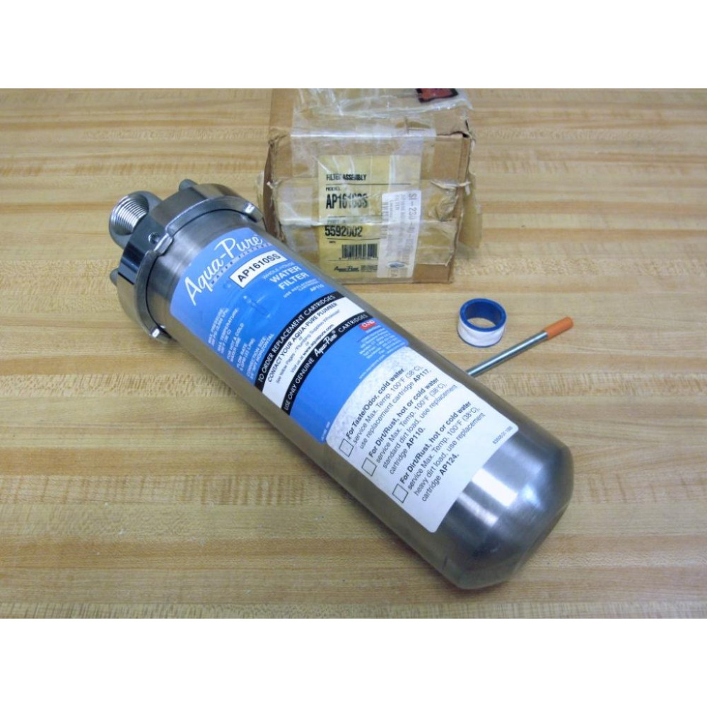 Aqua-Pure 5592002 Stainless Steel Water Filter AP1610SS