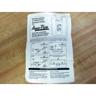 Aqua-Pure 5592002 Stainless Steel Water Filter AP1610SS