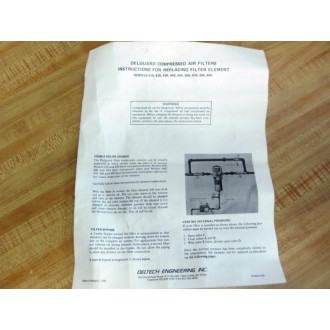Deltech Flair 430E Compressed Air Filter