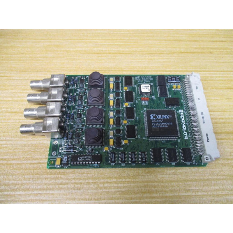 Econolite 35015G1 Autoscope 2004 Digitizer Circuit Board 35015 - Used