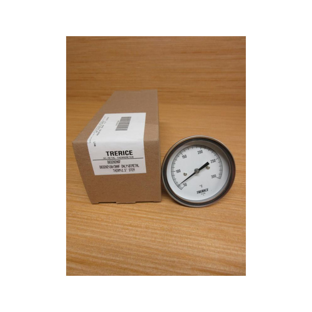 Trerice B8320206F Bi-Metal Thermometer