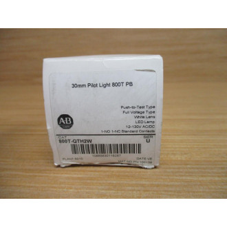 Allen Bradley 800T-QTH2W Button 800TQTH2W