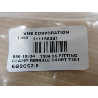 VNE EG2CS2.0 Short Ferrule EH151403 (Pack of 4)