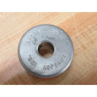 Lovejoy L-075 .500 Coupling Hub L075500 wo KW - New No Box