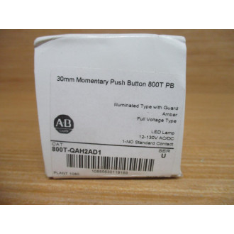 Allen Bradley 800T-QAH2AD1 Push Button