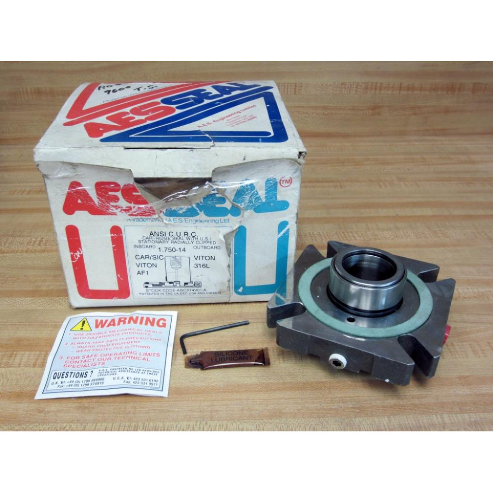 Aesseal ABCS14V01-A Cartridge Mechanical Seal 1.750-14 Aesseal ABCS14V01-A Cartridge Mechanical Seal 1.750-14