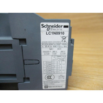 Schneider LC1N0910M5 Telemecanique Contactor - New No Box