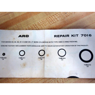 ARO 7016 Repair Kit - New No Box