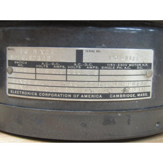 Mercoid PPQ R X2A Pressure Switch PPQRX2A Switch No. 9-81 - Used