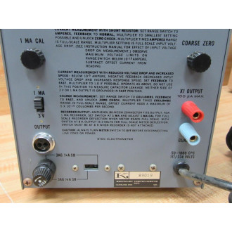 Keithley 610C Solid State Electrometer Tested - Used