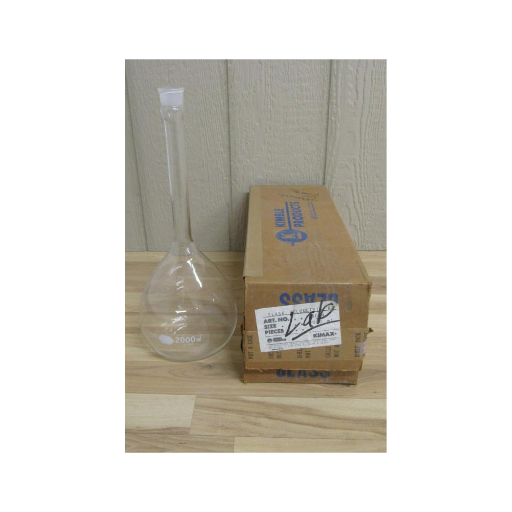 Kimble 28014-2000 KIMAX Volumetric Flask 28014 WOut Stopper