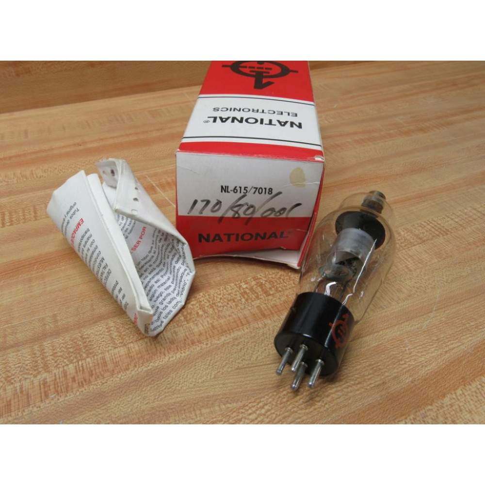 National NL-6157018 Electron Tube N-6157018 NOS