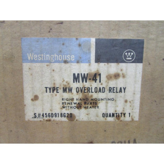 Westinghouse MW-41 Overload Relay MW41