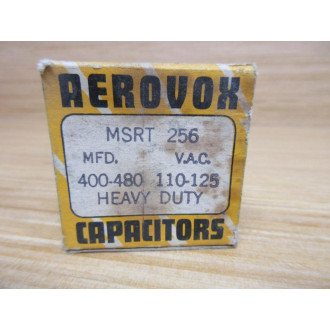 Aerovox MSRT 256 Capacitor 400-480 MFD 110-125 VAC