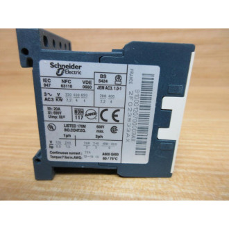Telemecanique LC1K09-10G7 Square D Contactor Schneider LC1K0910G7