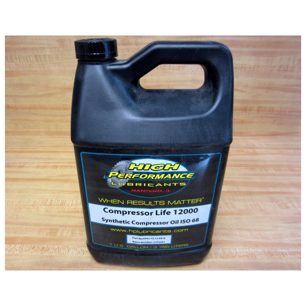 HP Lubricants CL12-68-G Compressor Life Synthetic Oil CL1268G HP Lubricants CL12-68-G Compressor Life Synthetic Oil CL1268G