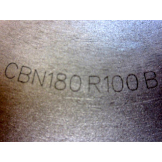 Radiac CBN180R100B Abrasive Grinding Wheel - New No Box