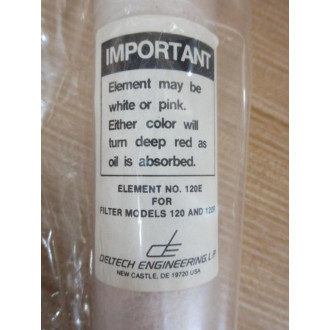 Deltech 120E Filter Element (Pack of 5)