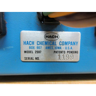 Hach 2597 Incutrol2 RegulatorTemperature Controller - Used