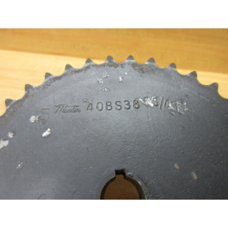 Martin 40BS38 34 Sprocket 40BS3834 - Used