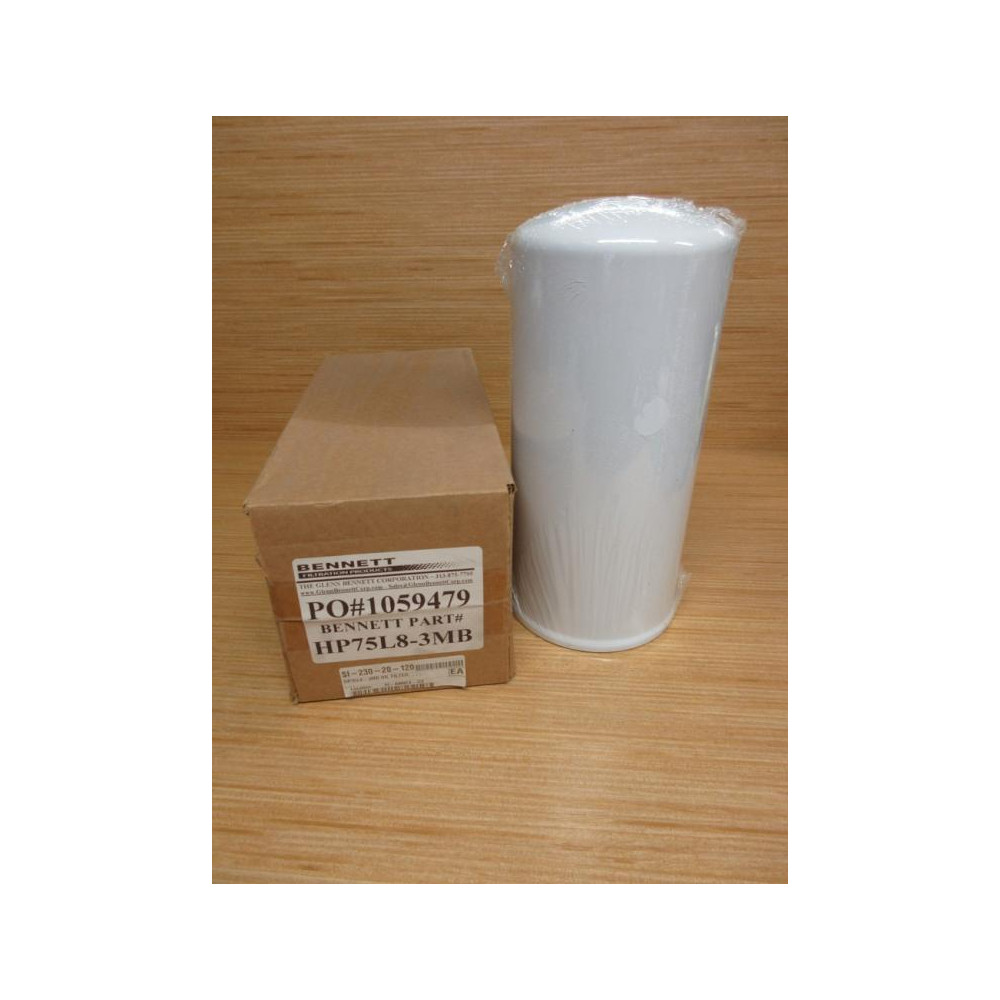 Glenn Bennett HP75L8-3MB Filter Element HP75L83MB