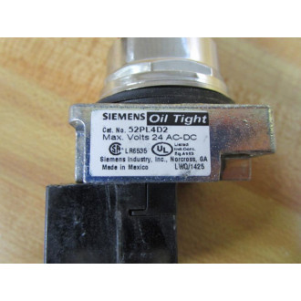 Siemens 52PL4D2 Illuminated Pilot Light W52AAF - New No Box
