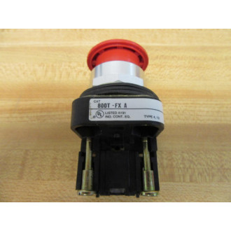 Allen Bradley 800T-FXA Push Pull Switch 800TFXA WRed Cap - New No Box