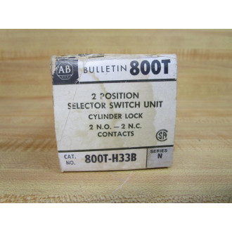 Allen Bradley 800T-H33B Selector Switch Series N