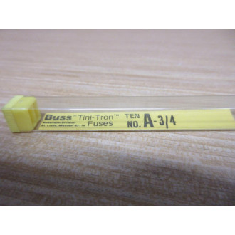 Bussmann A-34 Buss Tini-Tron 34A Fuse A34 (Pack of 10)